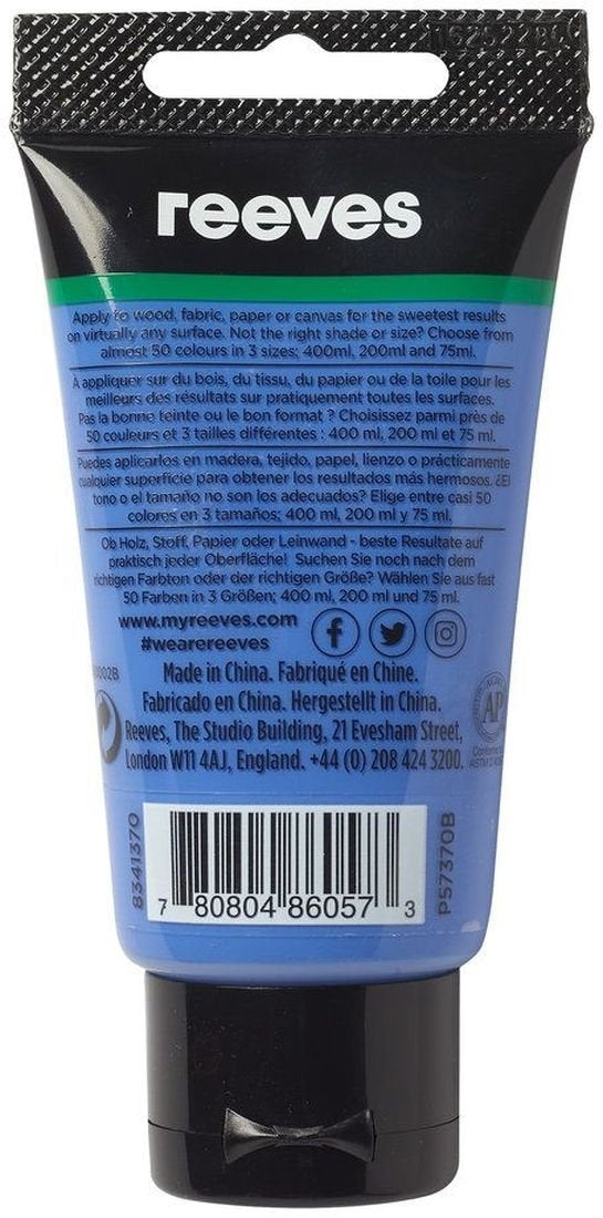 REEVES 75ML ACRYLIC COBALT BLUE