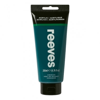 REEVES 200ML ACRYLIC-VIRIDIAN