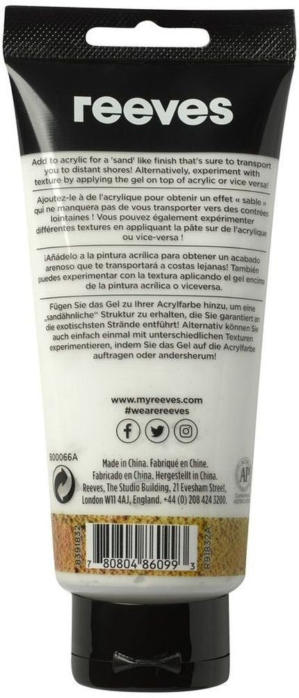 Reeves - Coarse Texture Gel 200ml
