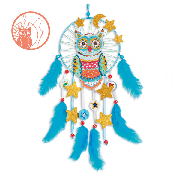 Djeco DIY Create a Golden Owl Dreamcatcher Kit