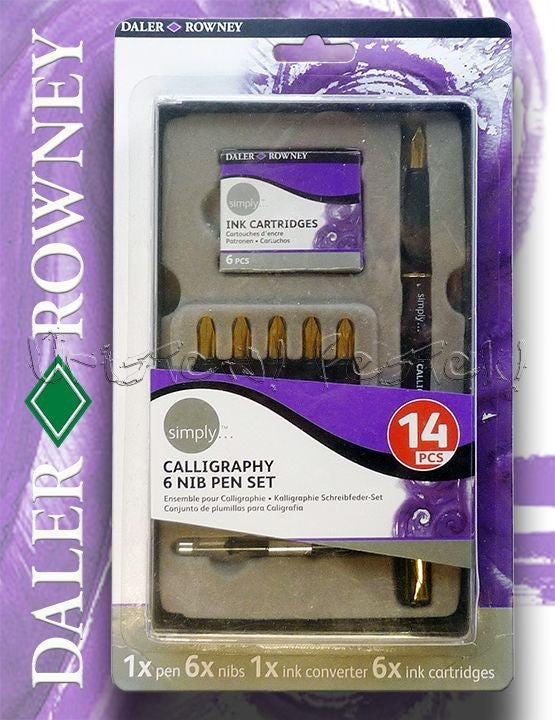 SIMPLY CALLIGRAPHY 14 PC SET