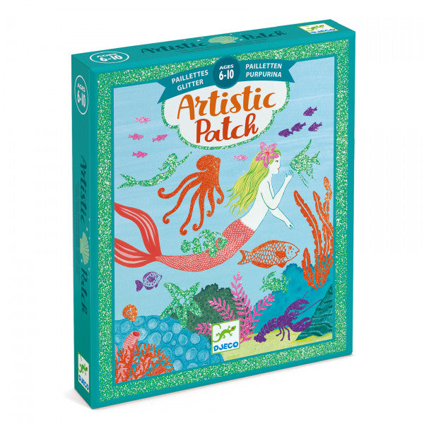Djeco - Artistic Patch Glitter - Ocean