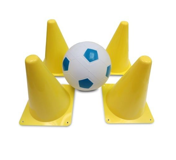 Mookie Football & 4 Cones