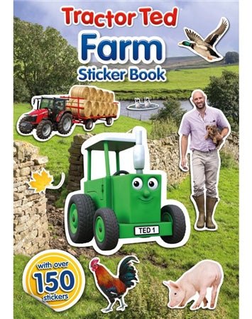 Tractor Ted Sticker Bk -Farm