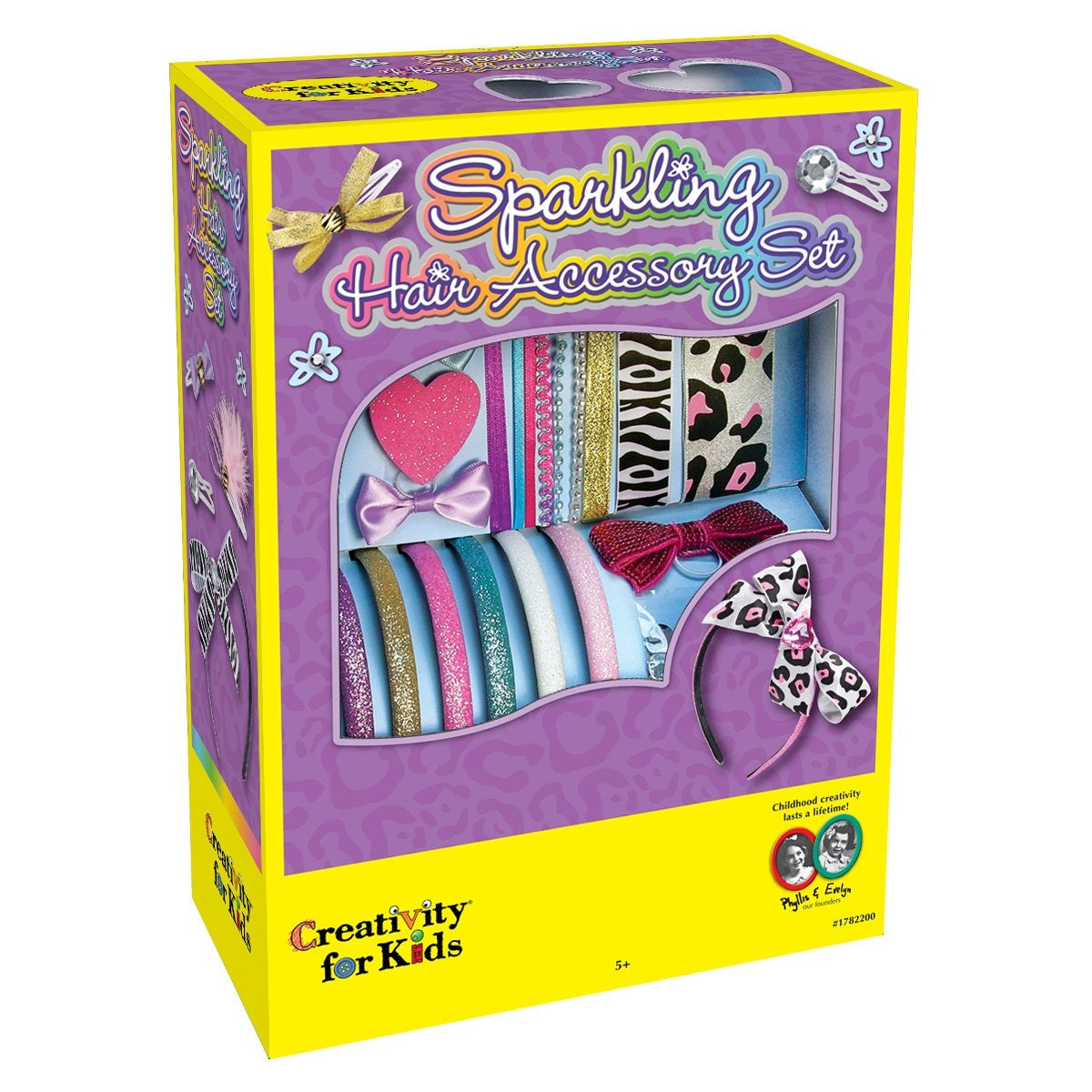 Creativity For Kids Sparkling Hair Accessories Set