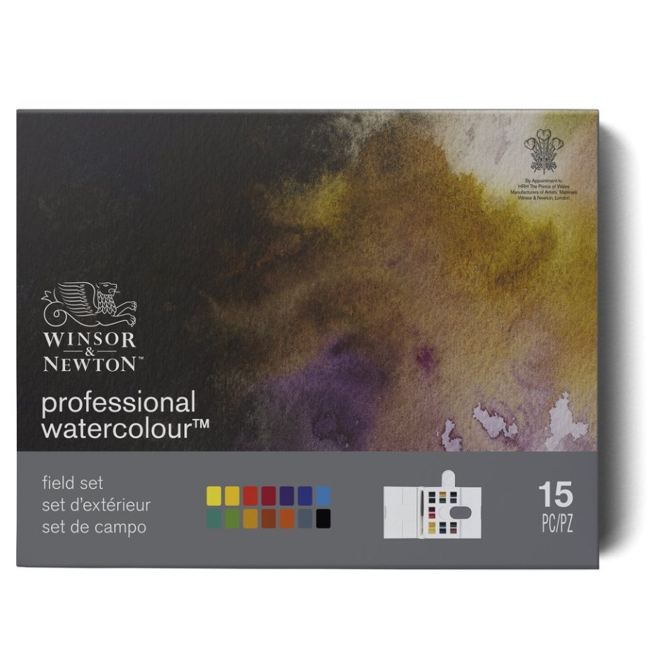 Compact Set (14 Half Pans) - Professional Watercolour
