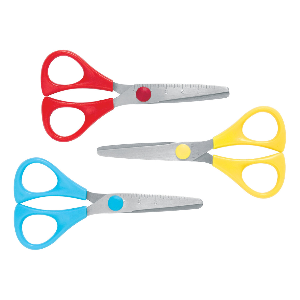 5* BOX 30 CHILDRENS SAFETY SCISSORS