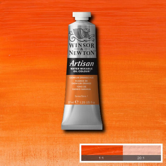 Artisan Water Mixable Colour Cadmium Orange Hue 37ml Tub