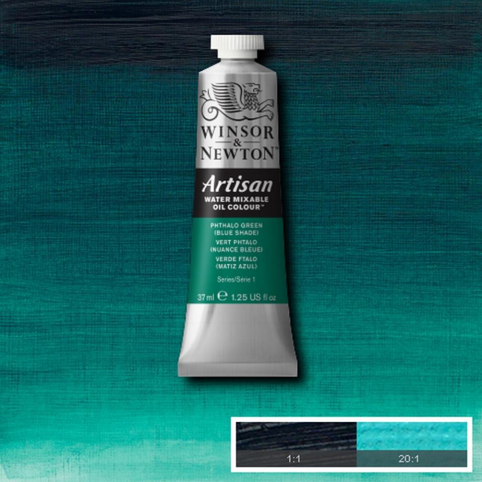 Artisan Water Mixable Colour Phthalo Green (Blue Shade) 37ml Tub