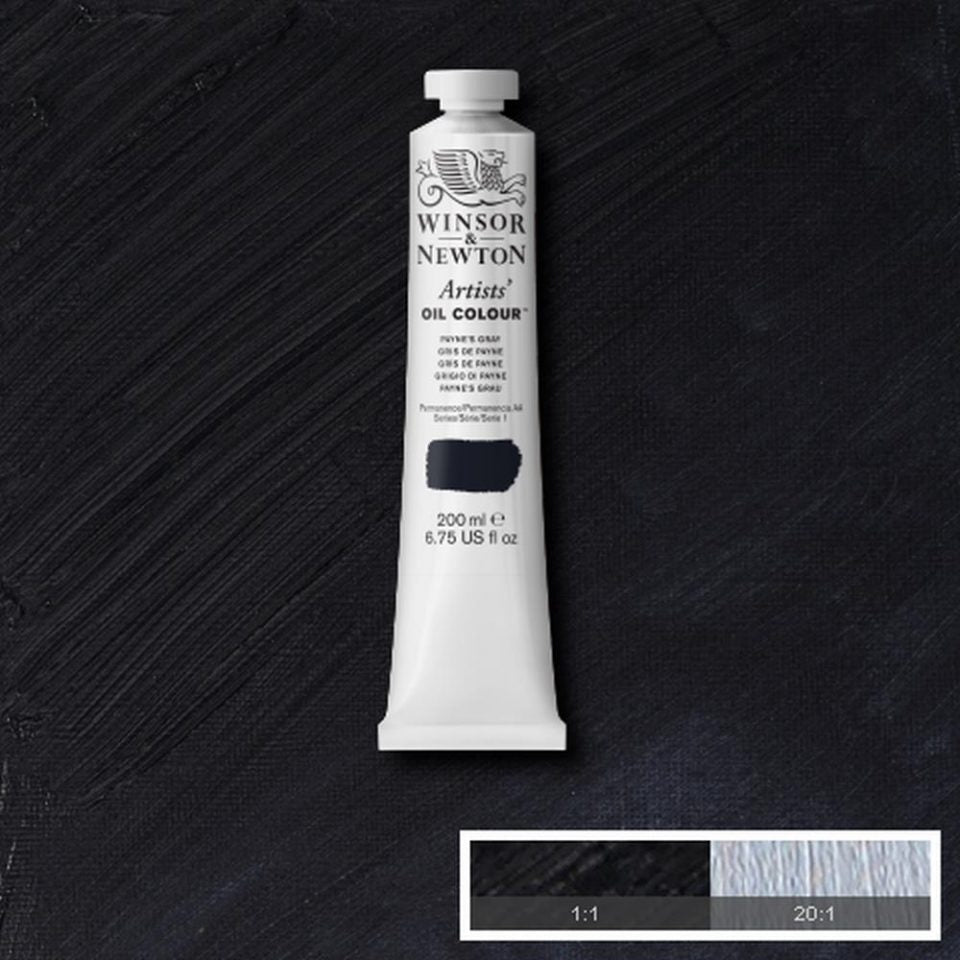 200ml Payne's Grey - Artists' Oil
