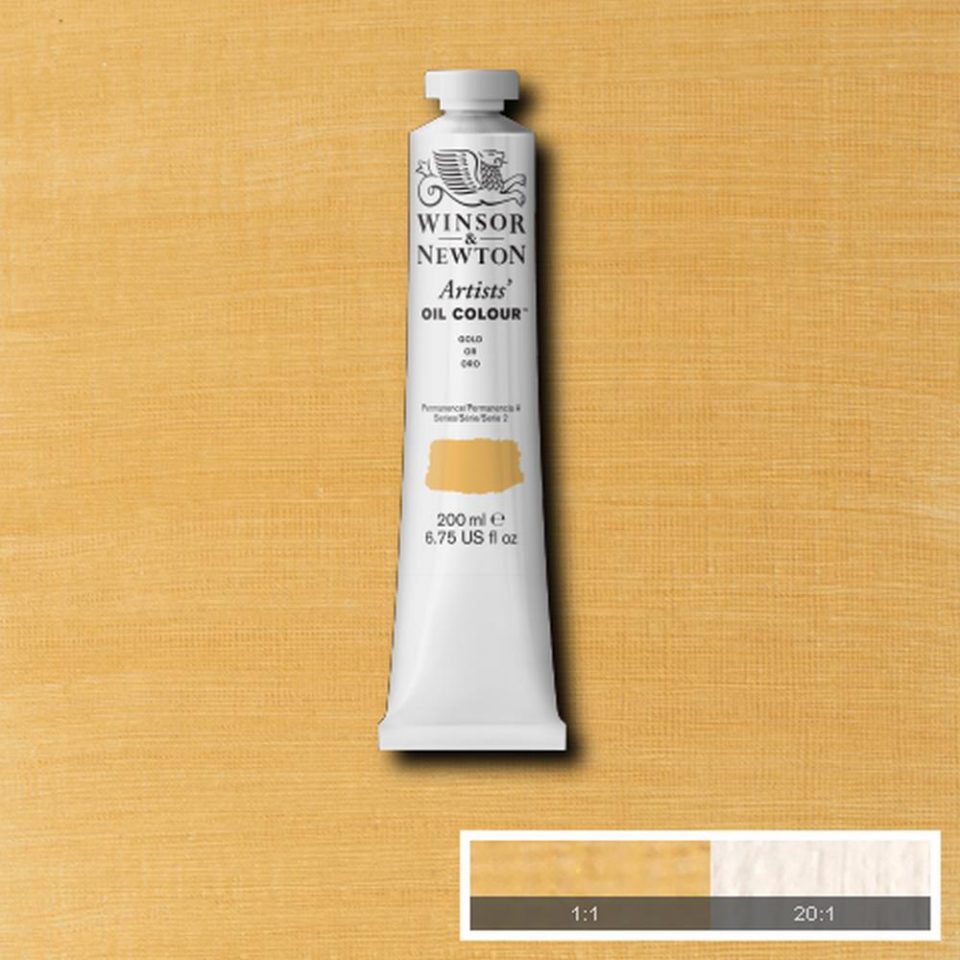 200ml Gold - Artists' Oil
