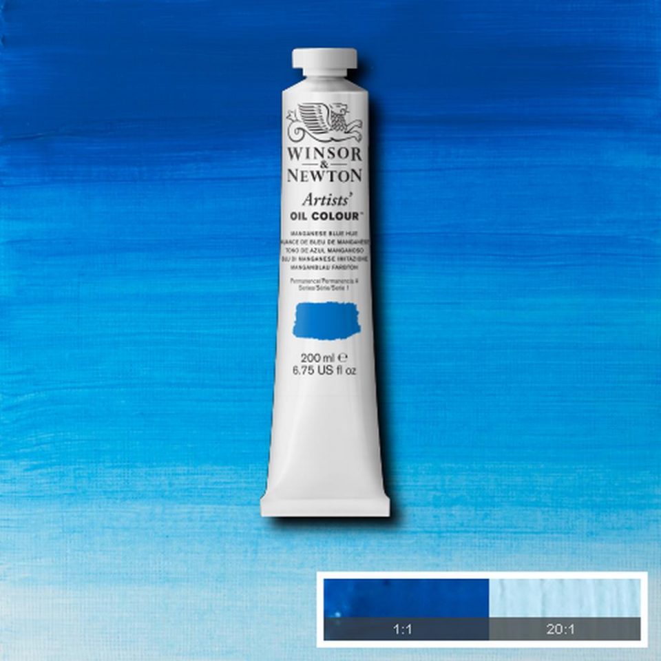 200ml Manganese Blue Hue - Artists' Oil