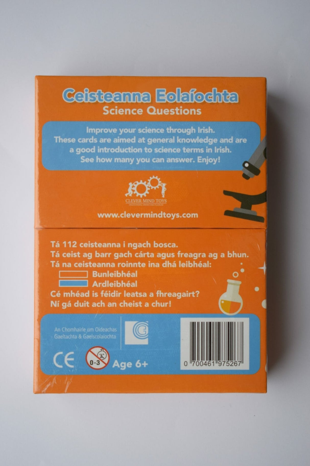 Science Cards Irish