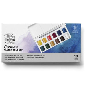 Cotman Watercolours Sketchers' Pocket Box Product code: 0390640 Barcode: 5012572005784