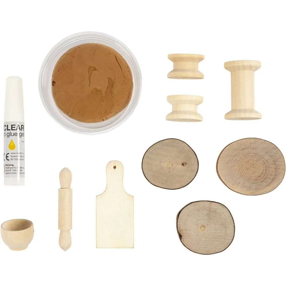 Mini Craft Kit Elf Door - Baking