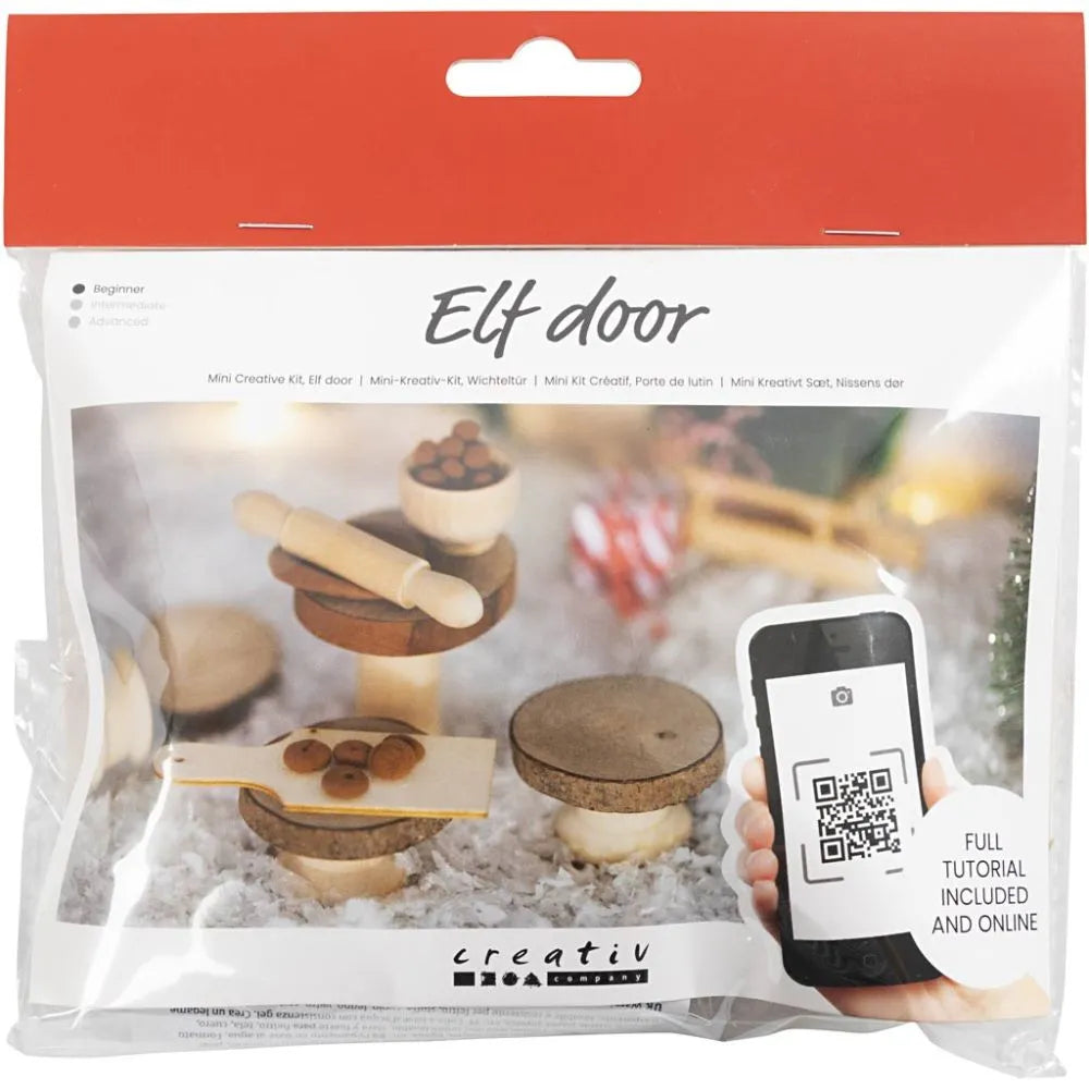 Mini Craft Kit Elf Door - Baking