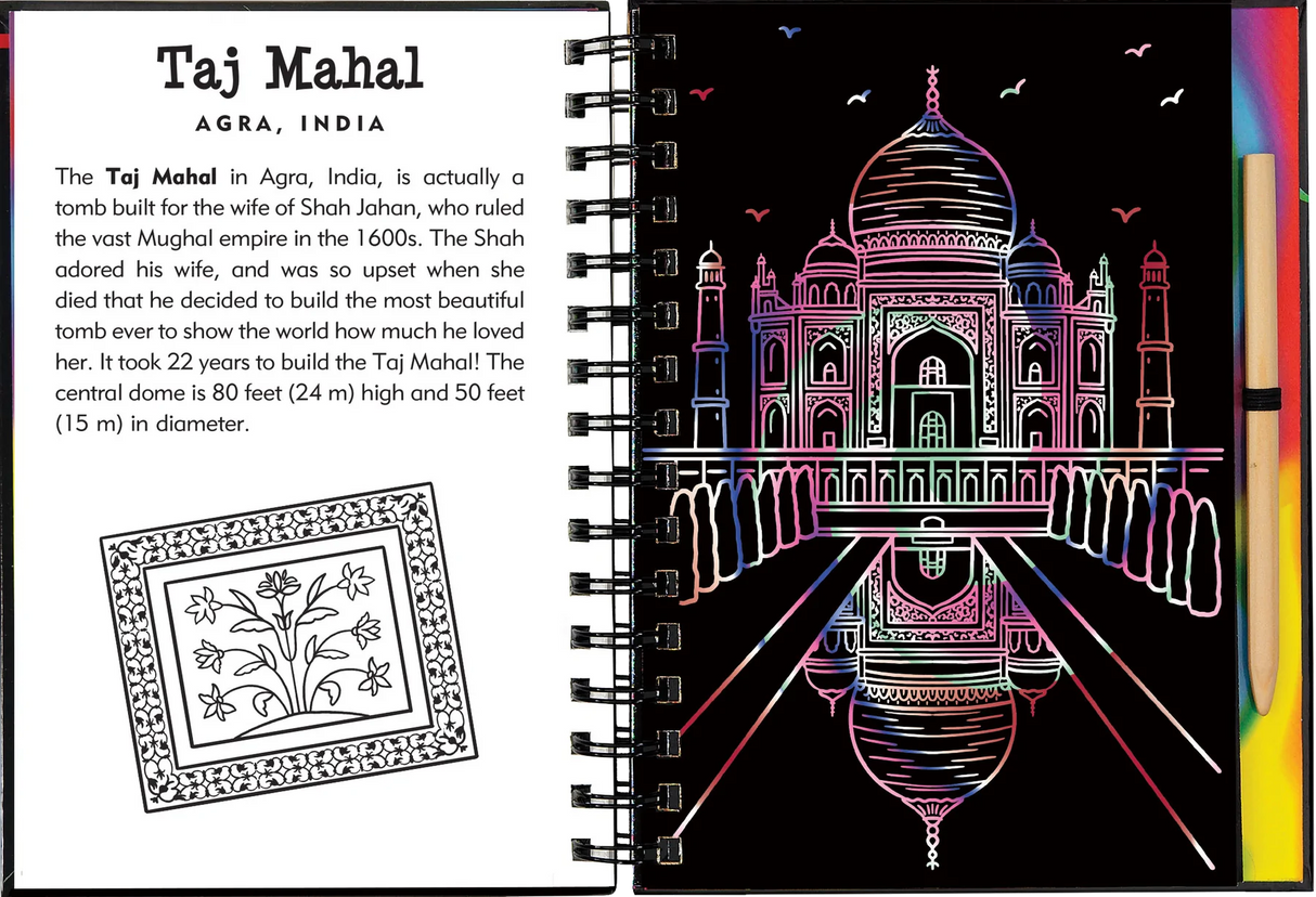 Travel Scratch and Sketch
