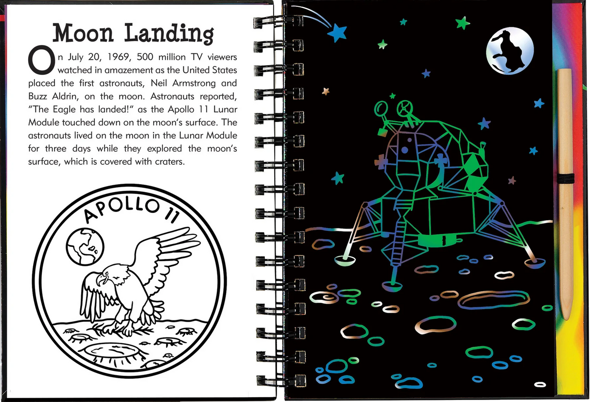 Solar System Scratch and Sketch