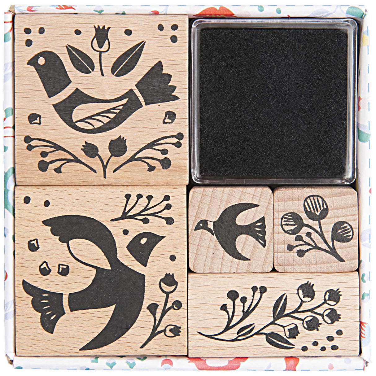 STAMP SET, BIRDIE