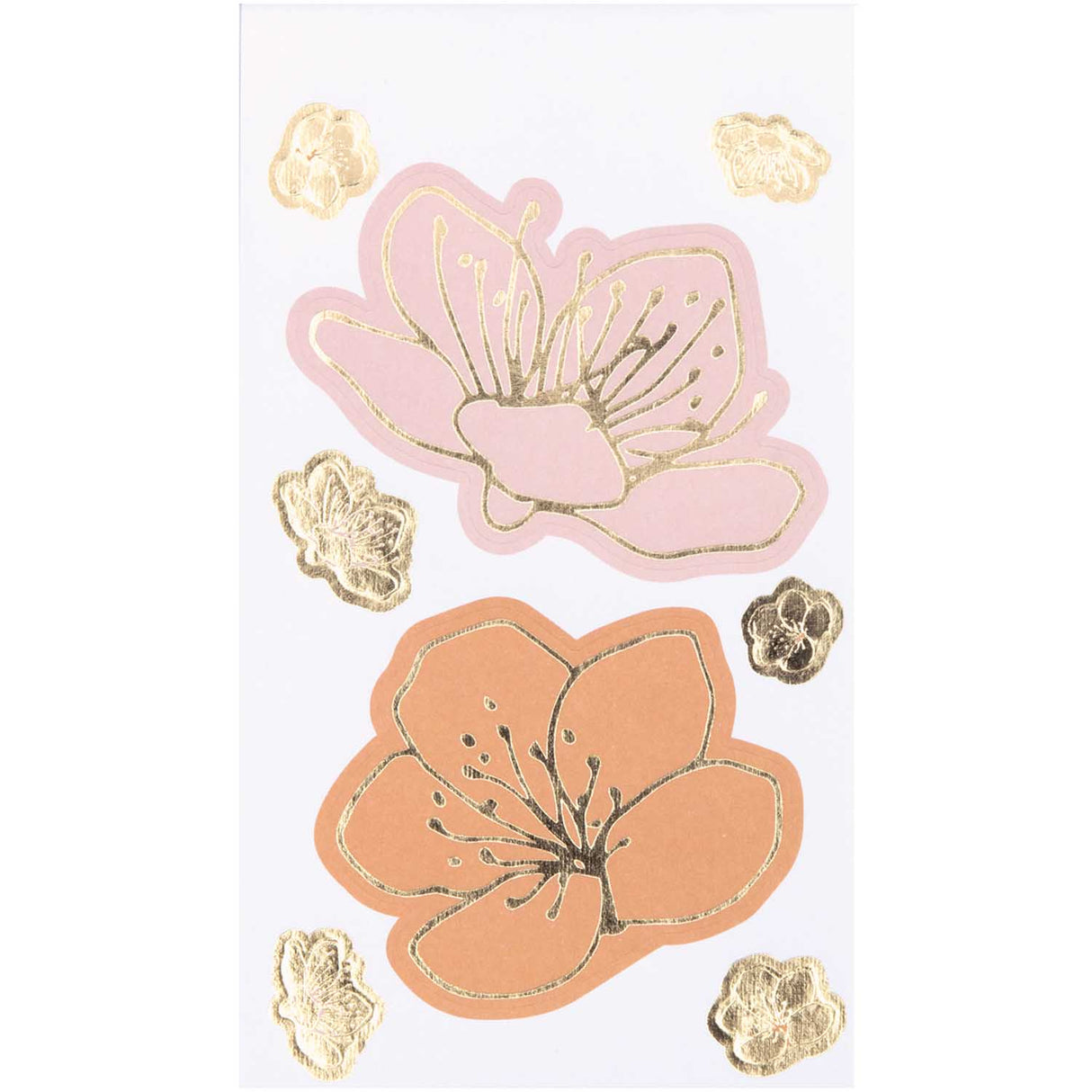 Paper Poetry Sticker Flowers 4 sheets