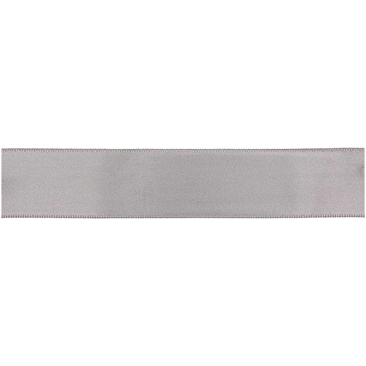 Polyester Ribbon, Silver 25 mm / 3 M