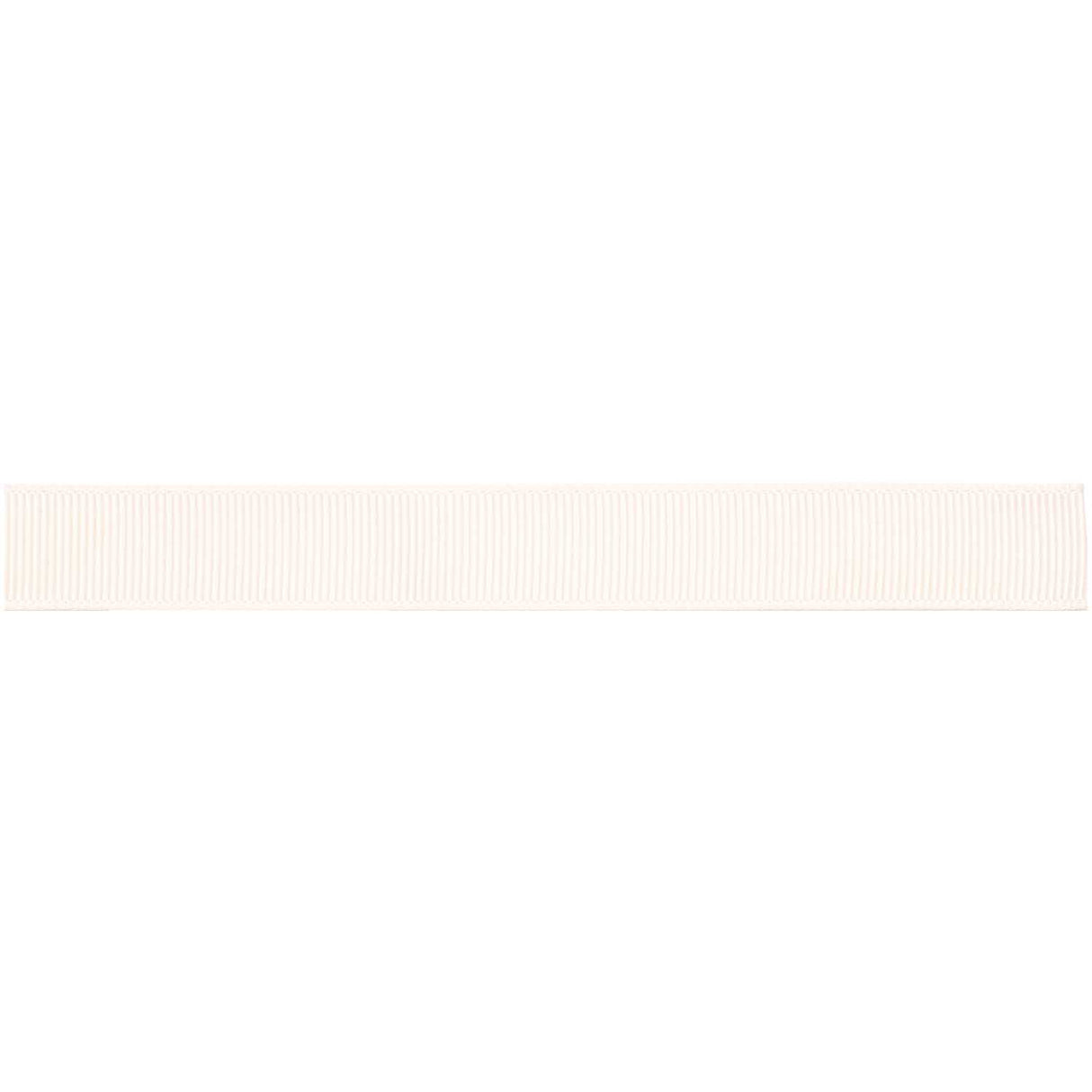 Grosgrain Ribbon, Cream 25 mm / 3 M