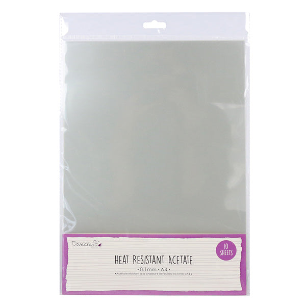 Dovecraft Basics Acetate - 10 sheets