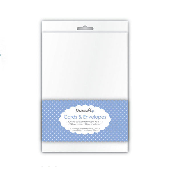 White Rect 5X7 (10 pk)