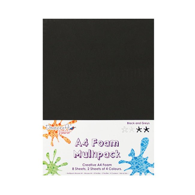 Dovecraft A4 Foam Blk/Gry