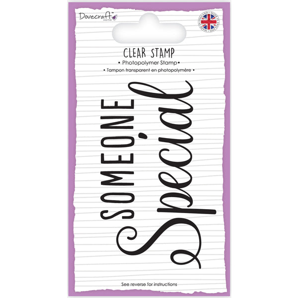 Dovecraft A7 Clear Stamp - Someone Special