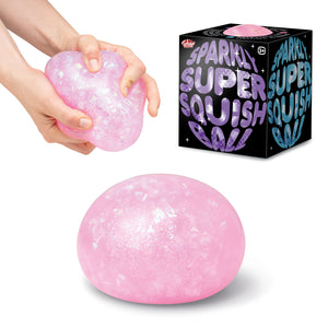 SPARKLY SUPER SQUISH BALL