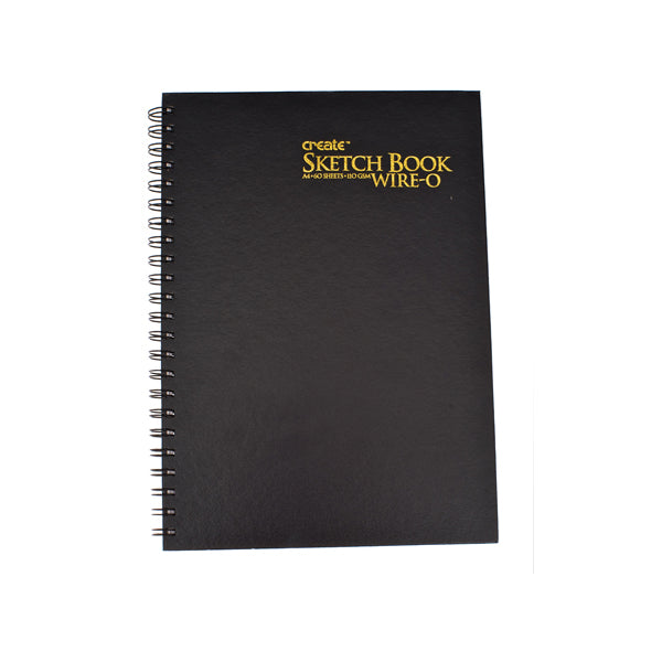 Create 110G A4 Wire-O Sketchbook