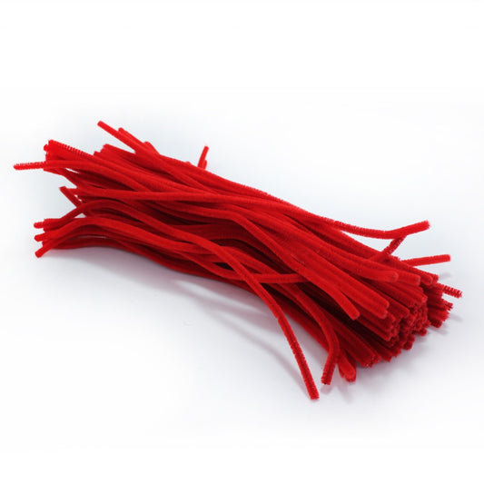 Pipe Cleaners Red 12"(25)