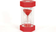 Sandtimer-Large1 Minute Red