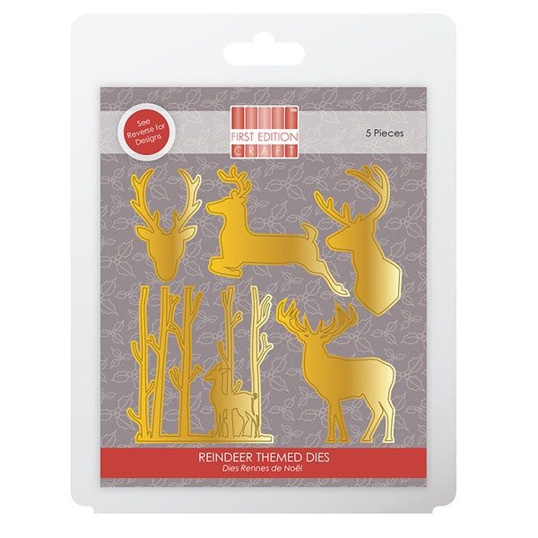First Edition Christmas Die - Reindeers
