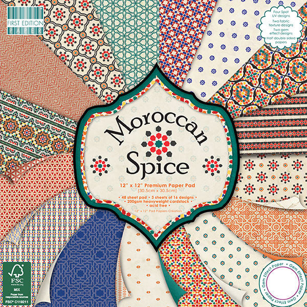FE 12x12 Pad Morrocan Spice