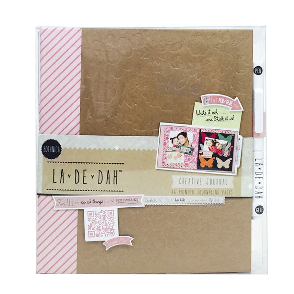 La De Dah Botanica Journal & Glue Pen