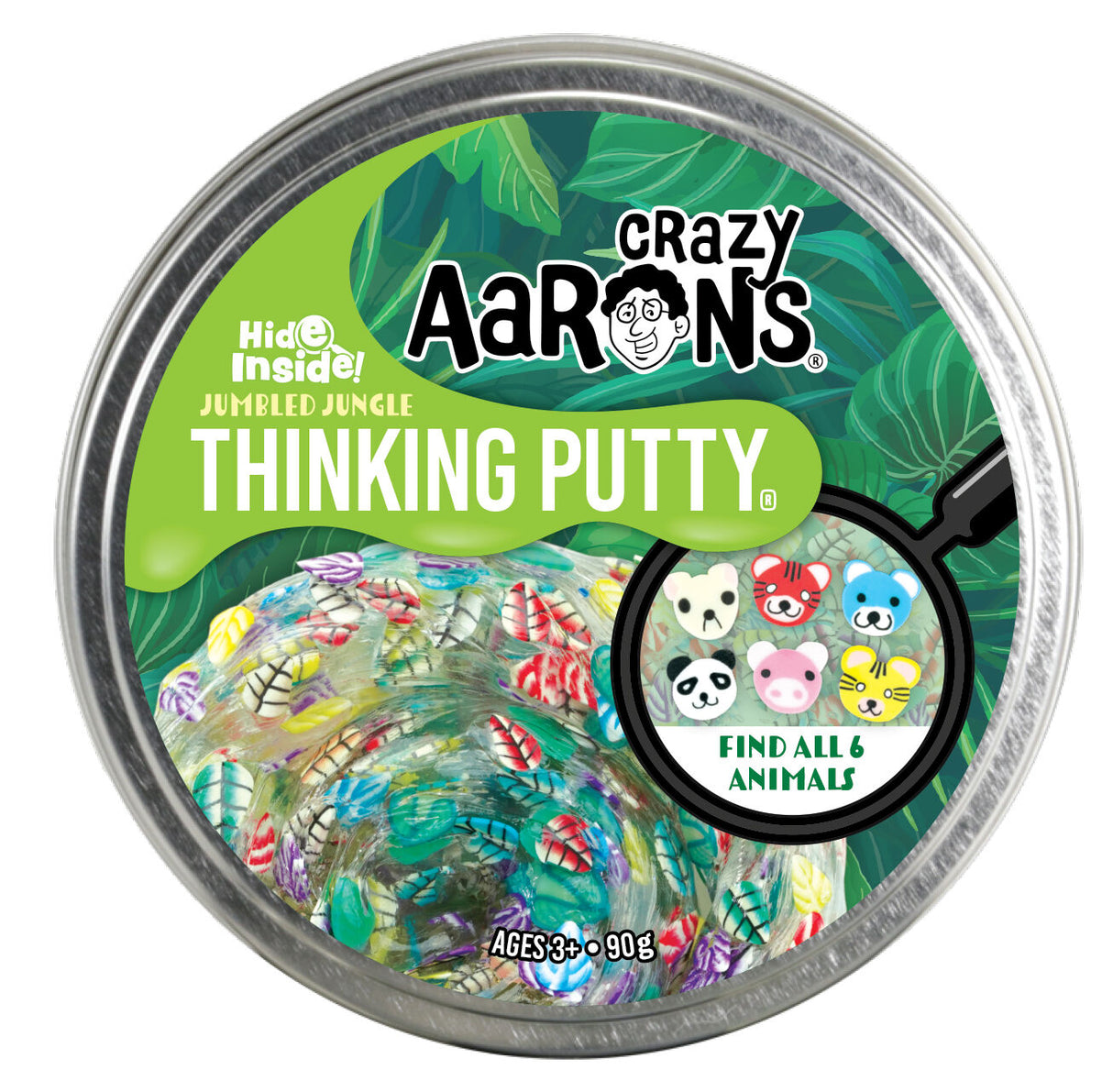 Crazy Aaron Hide Inside Jumbled Jungle