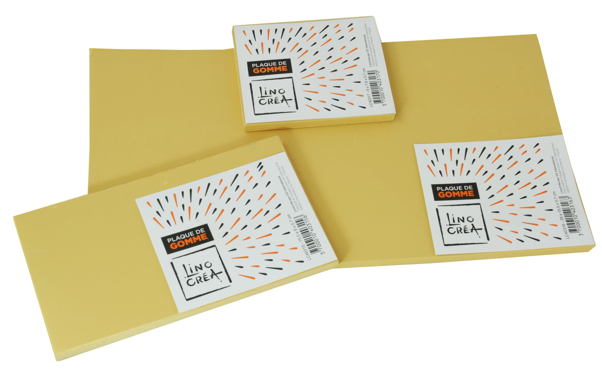 Rubber Carving Block 15,5 x 9 x 0,7cm