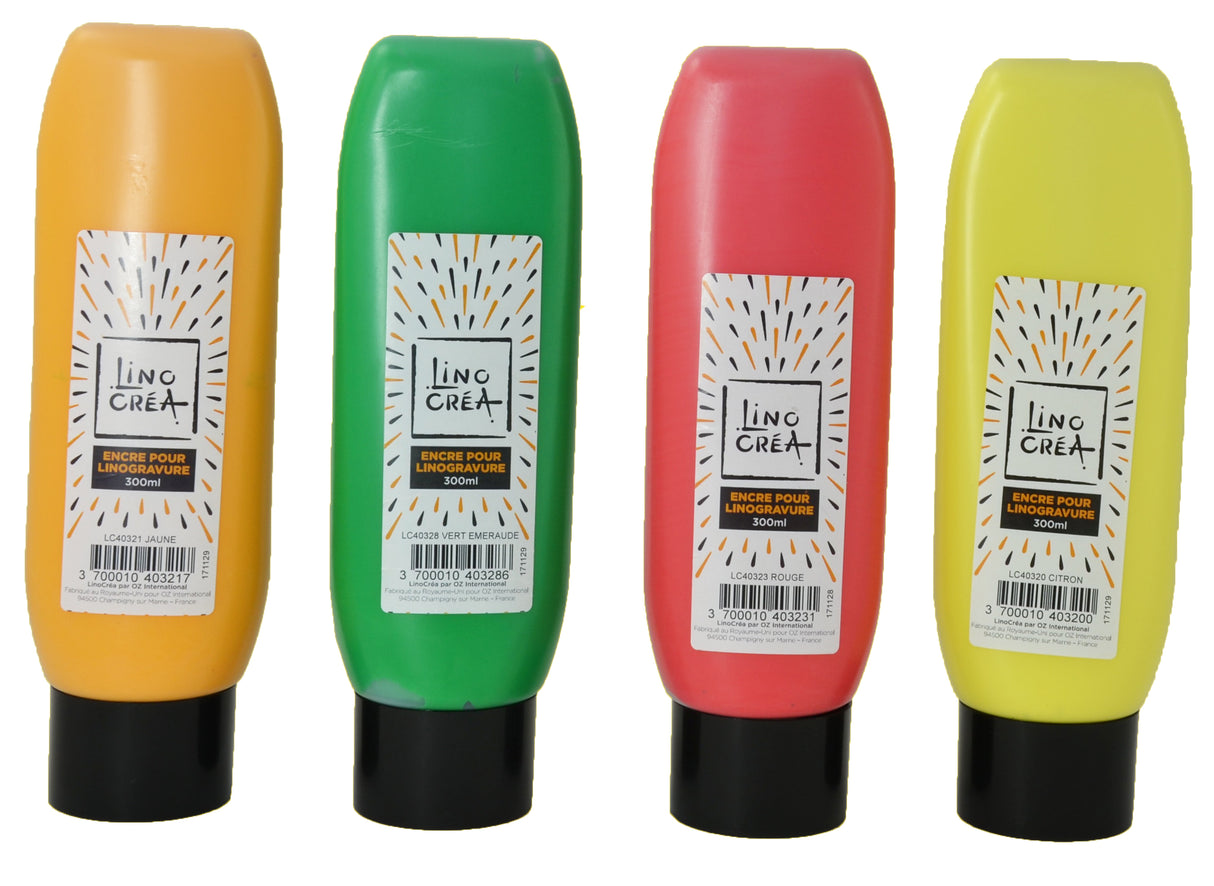 Block Printing Ink 300 ml - Red - 24