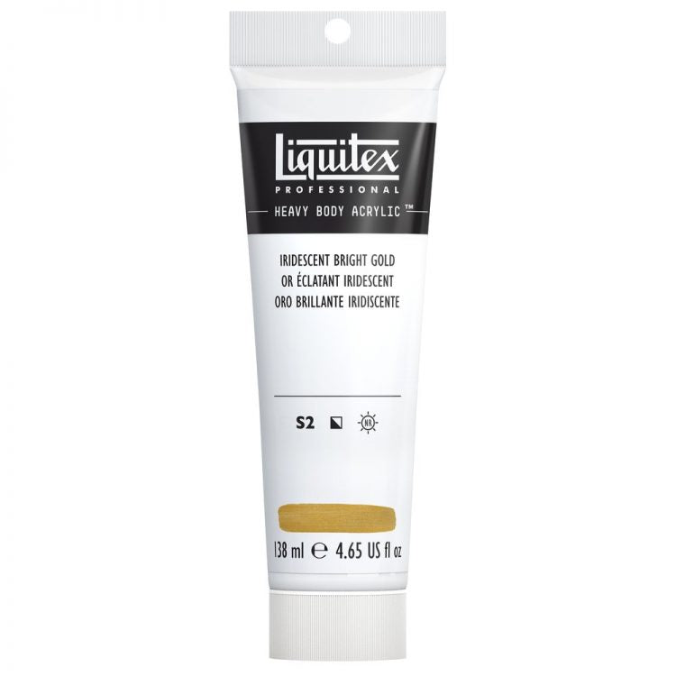Liquitex Heavy Body Acrylic Paint 59ml - Iridescent Bright Gold (S2A)