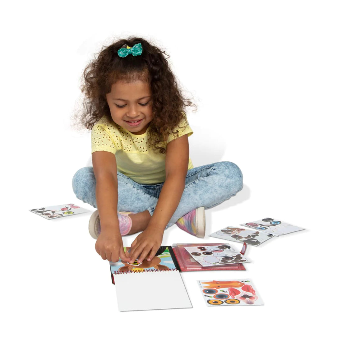 Make-a-Face Reusable Sticker Pad - Farm