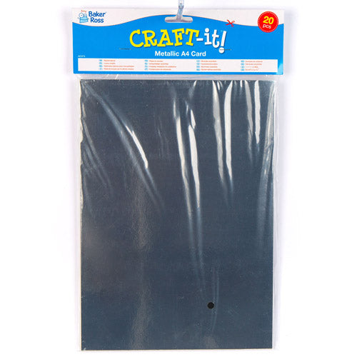 Metallic A4 Card (Pack of 20)
