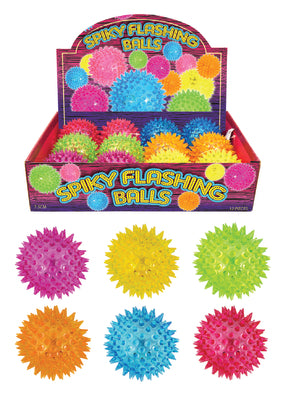 SPIKEY FLASHING BALLS