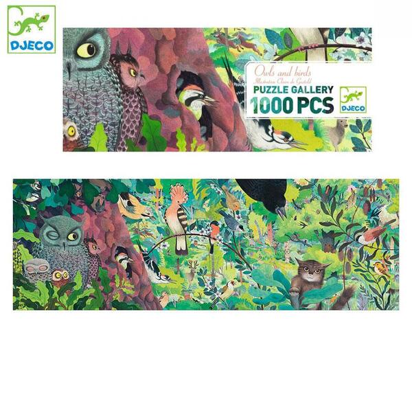 Djeco Owls and Birds 1000 pcs