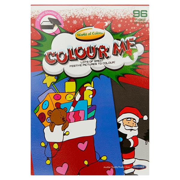 Woc A5 96pg Shoe Box My Little Colouring Book
