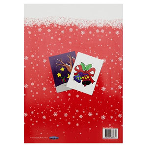 Woc A4 48pg Festive Fun Perforated Colouring Book