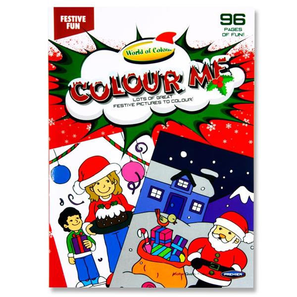 World of Colour - Christmas Colouring Book