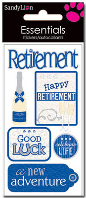 Essentials Sticker Sheet - Retirement