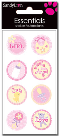 ESSENTIALS LRG- BABY GIRL BADGES